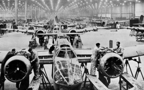 1939年生产轰炸机