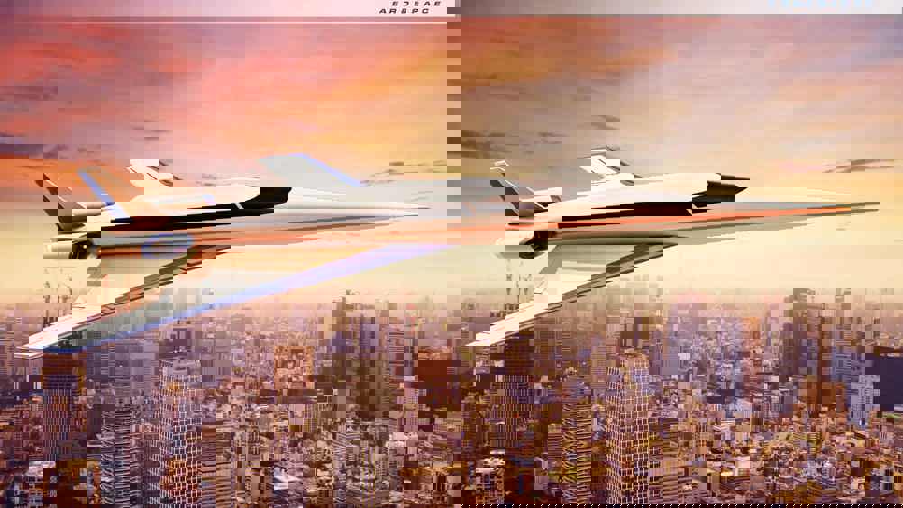 Low-boom supersonic jet in development