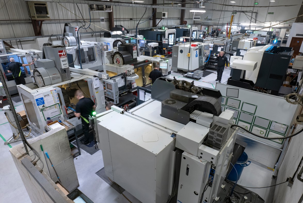 Inside Titan's Cambridgeshire factory